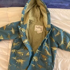 Hayley Dinosaur print rain coat